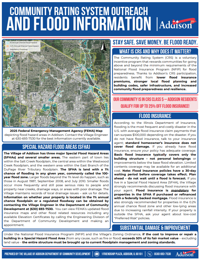 Community Rating System Outreach And Flood Info Cover